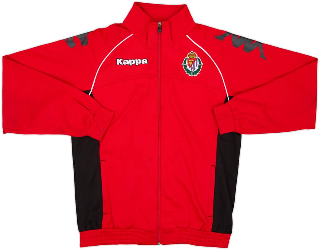 2010-11 Real Valladolid Kappa Track Jacket - 8/10 - (M)