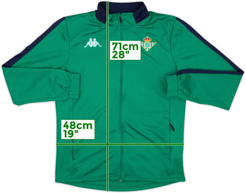 2018-19 Real Betis Kappa Track Jacket - 8/10 - (M)