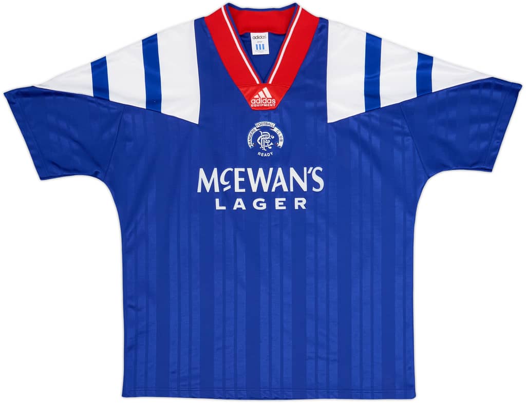 1992-94 Rangers Home Shirt - 9/10 - (M/L)