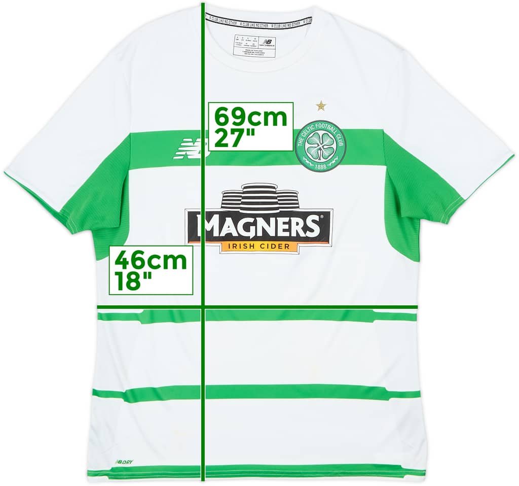 2016-17 Celtic New Balance Training Shirt - 5/10 - (S)