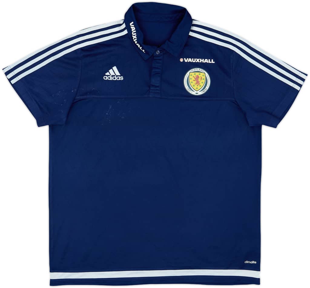 2015-16 Scotland adidas Polo Shirt - 5/10 - (XL)