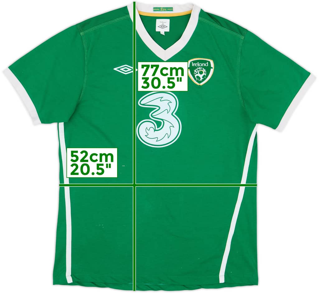 2010-11 Ireland Home Shirt - 6/10 - (L)