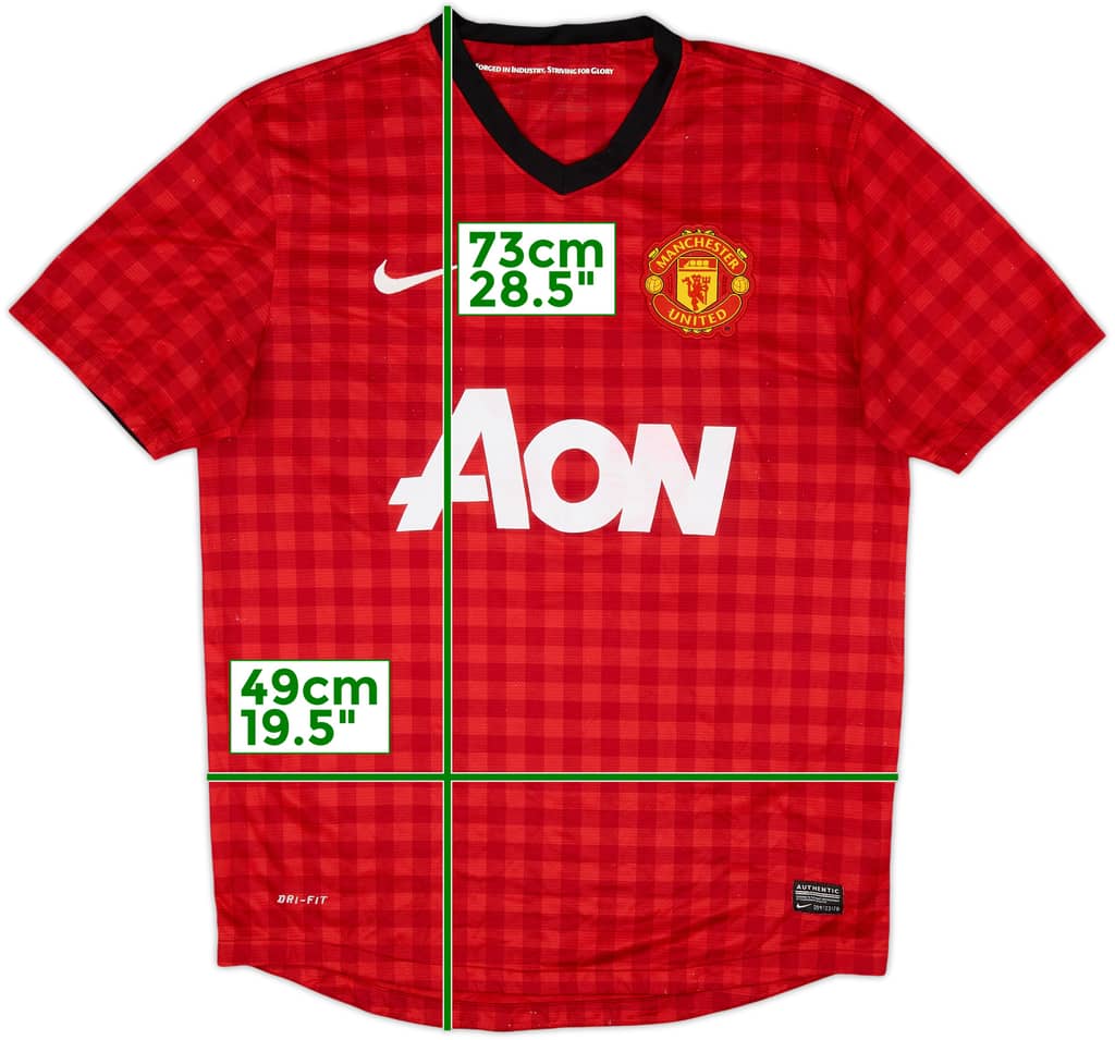 2012-13 Manchester United Home Shirt - 5/10 - (M)