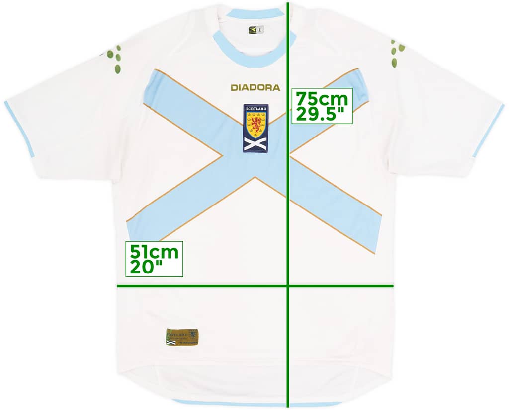 2007-08 Scotland Away Shirt - 5/10 - (L)