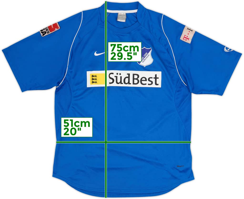 2006-08 TSG Hoffenheim Home Shirt - 6/10 - (L)