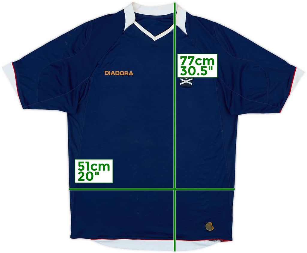 2008-09 Scotland Home Shirt - 6/10 - (L)