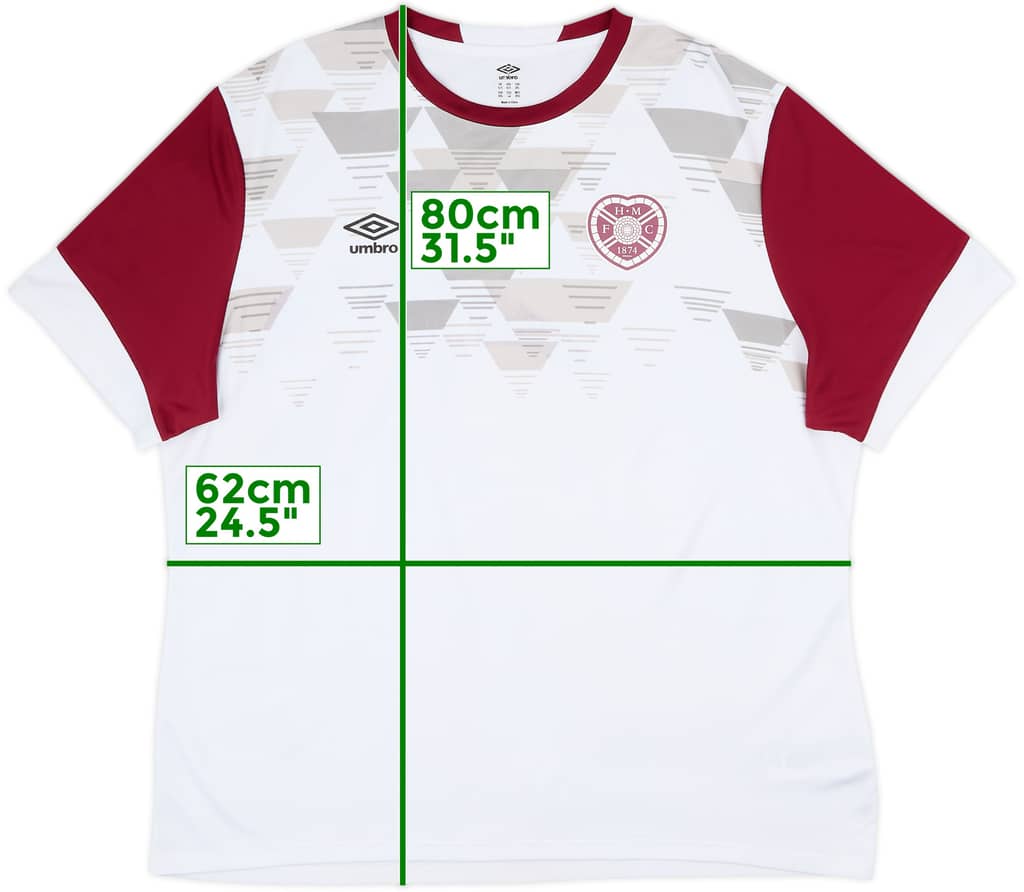 2022-23 Hearts Umbro Training Shirt - 4/10 - (XXL)
