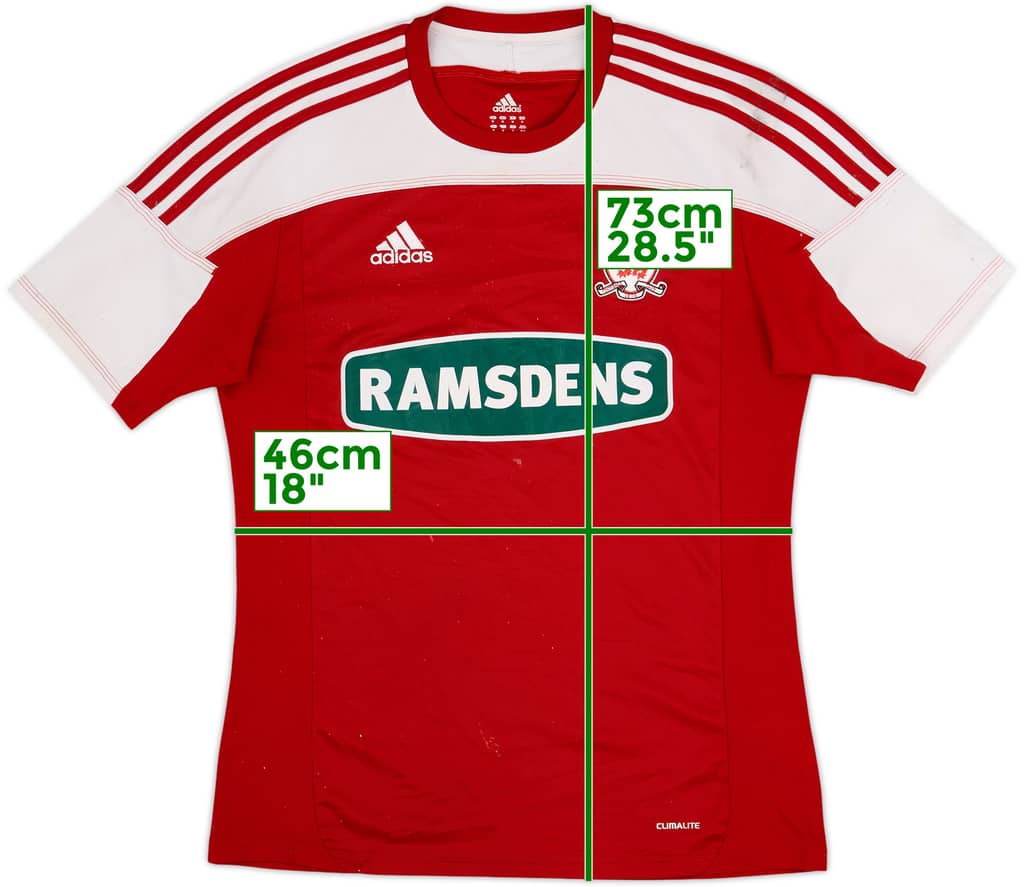 2011-12 Middlesbrough Home Shirt - 4/10 - (M)