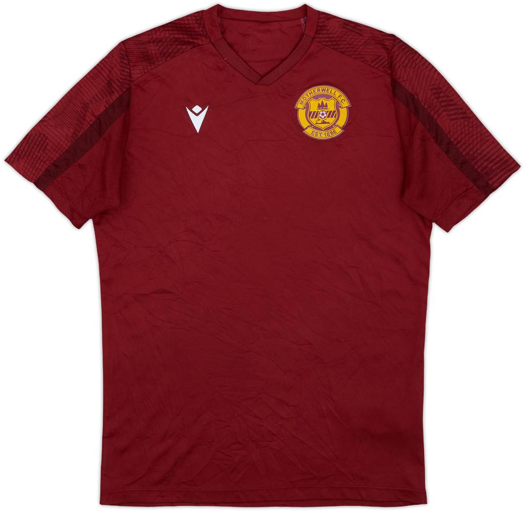 2020-21 Motherwell Macron Training Shirt - 8/10 - (S)