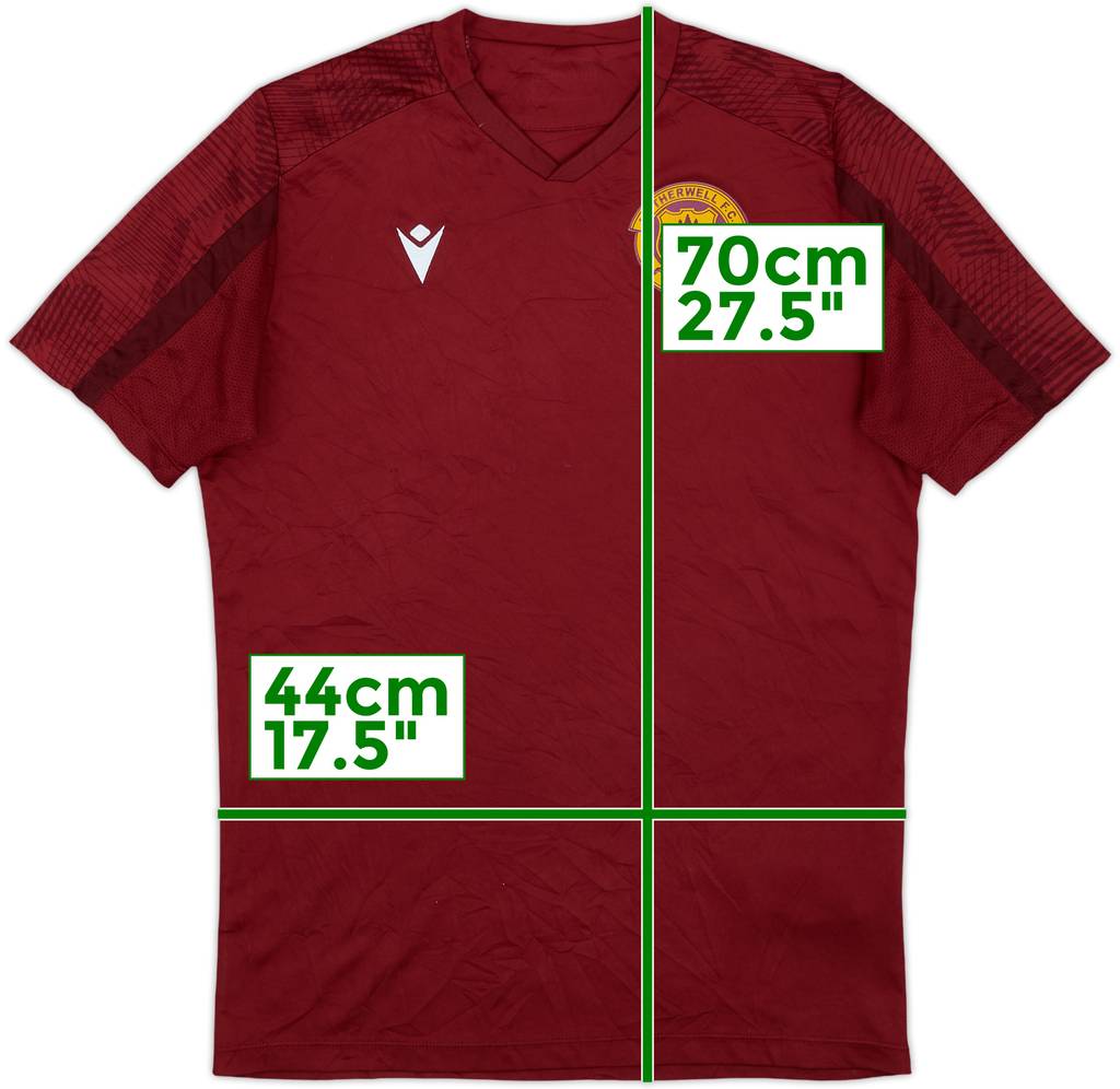 2020-21 Motherwell Macron Training Shirt - 8/10 - (S)
