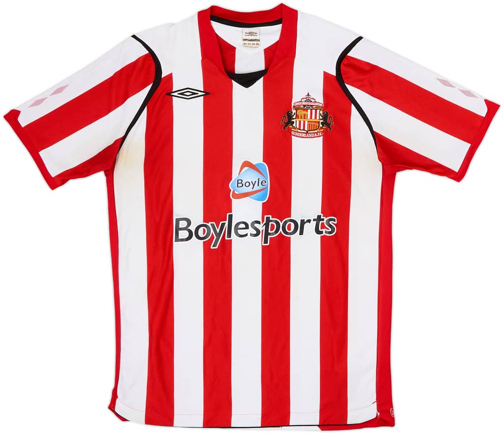 2008-09 Sunderland Home Shirt - 4/10 - (L)