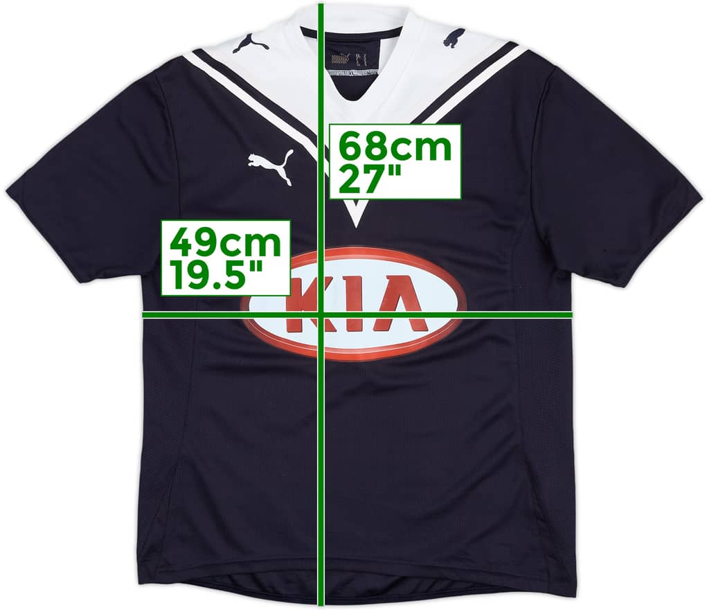 2009-10 Bordeaux Home Shirt - 5/10 - (S)