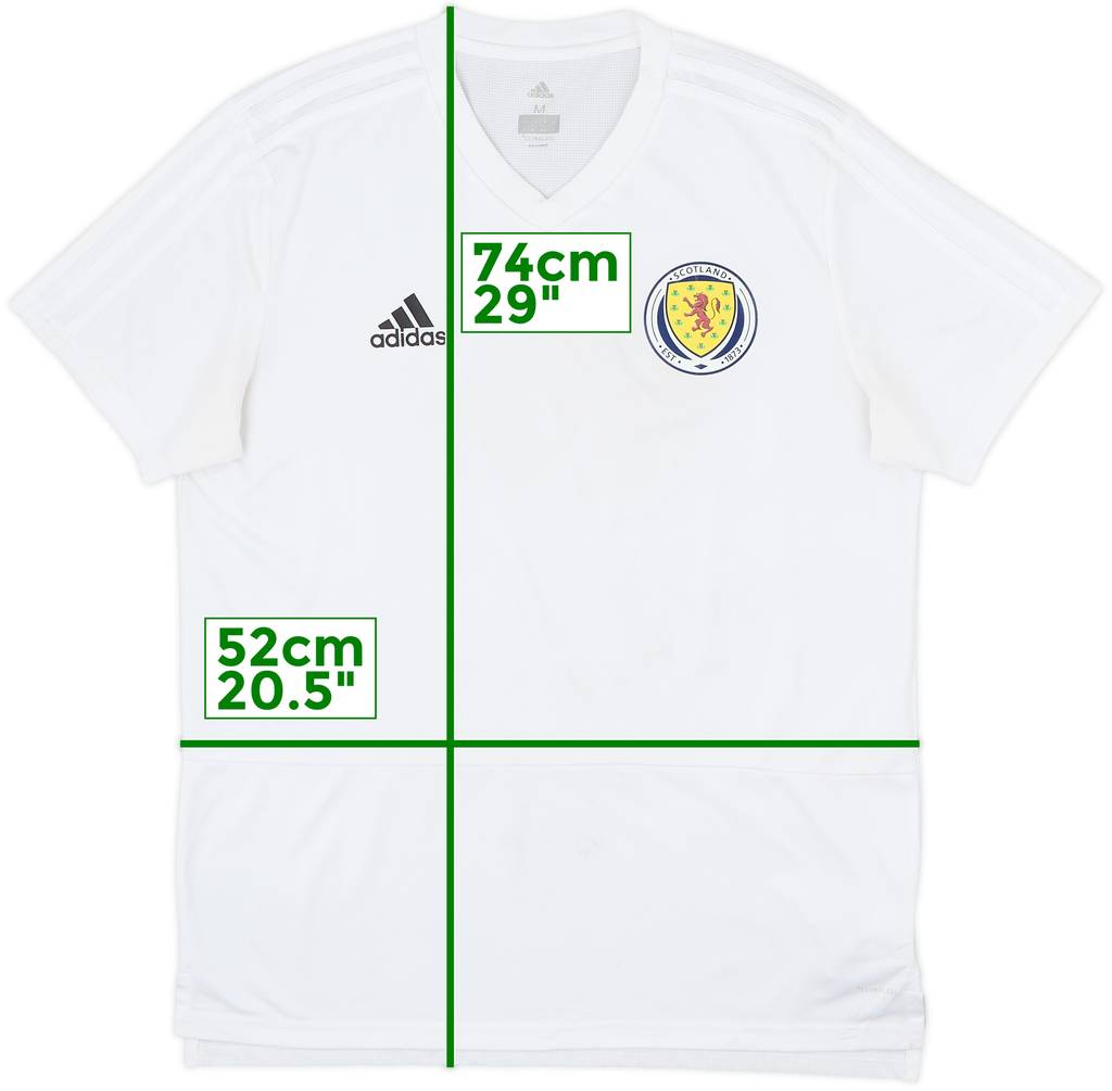 2018-19 Scotland adidas Training Shirt - 5/10 - (M)