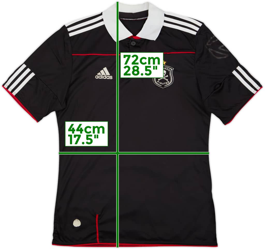 2010-11 Orlando Pirates Home Shirt - 7/10 - (S)
