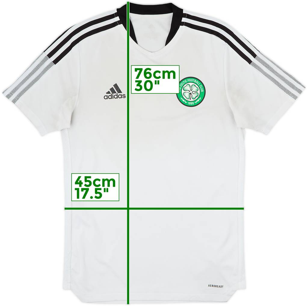 2021-22 Celtic adidas Training Shirt - 4/10 - (S)
