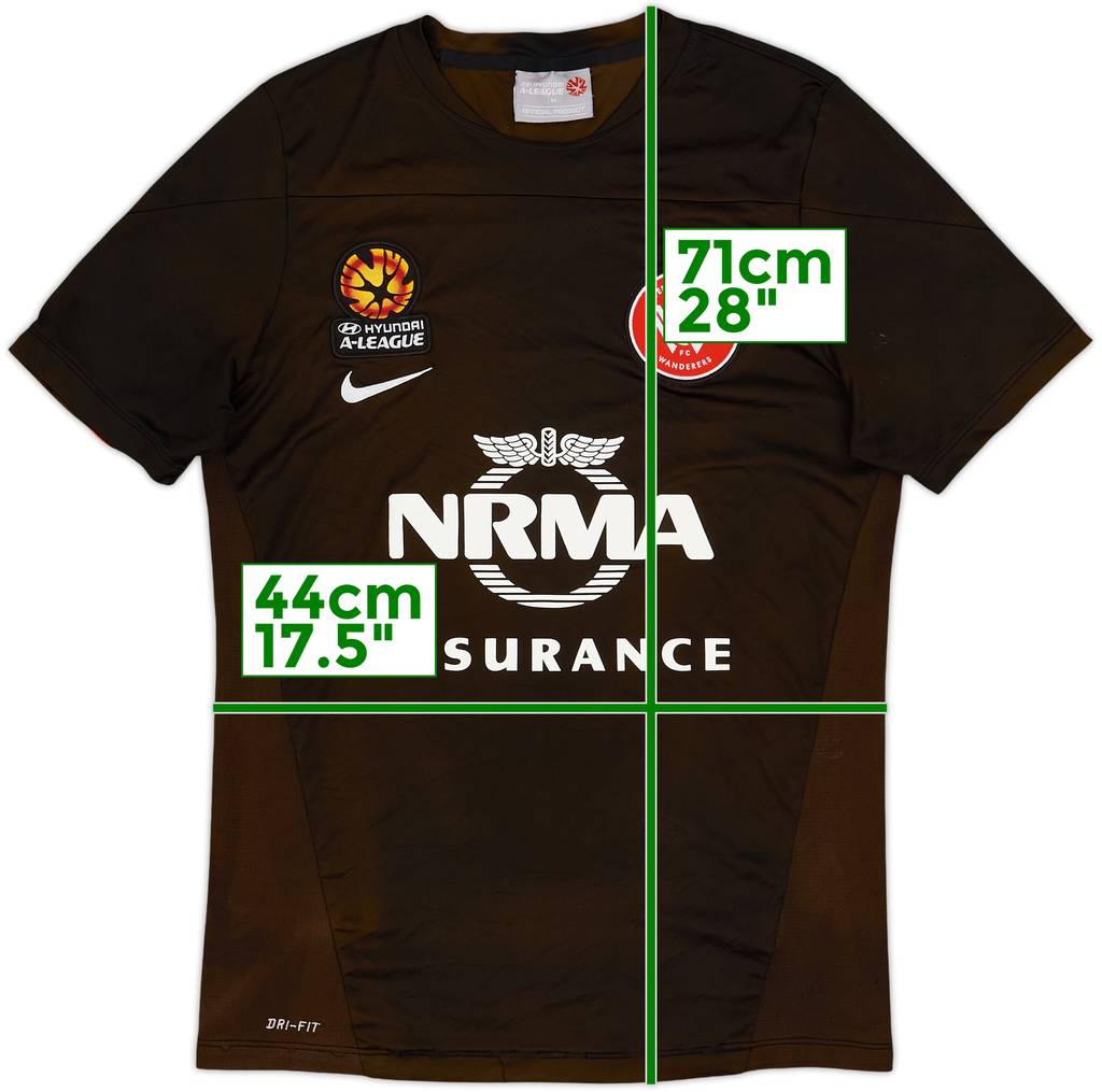 2013-14 Western Sydney Wanderers Nike Training Shirt - 6/10 - (M)