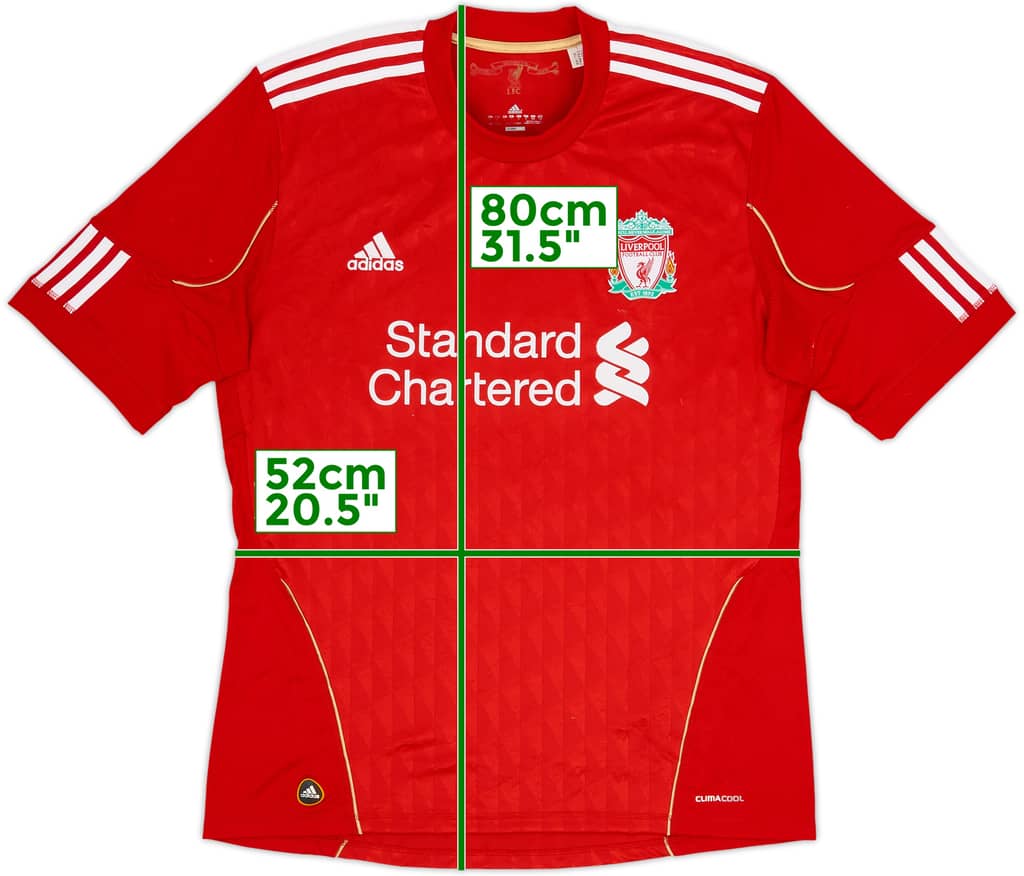 2010-12 Liverpool Home Shirt - 5/10 - (L)