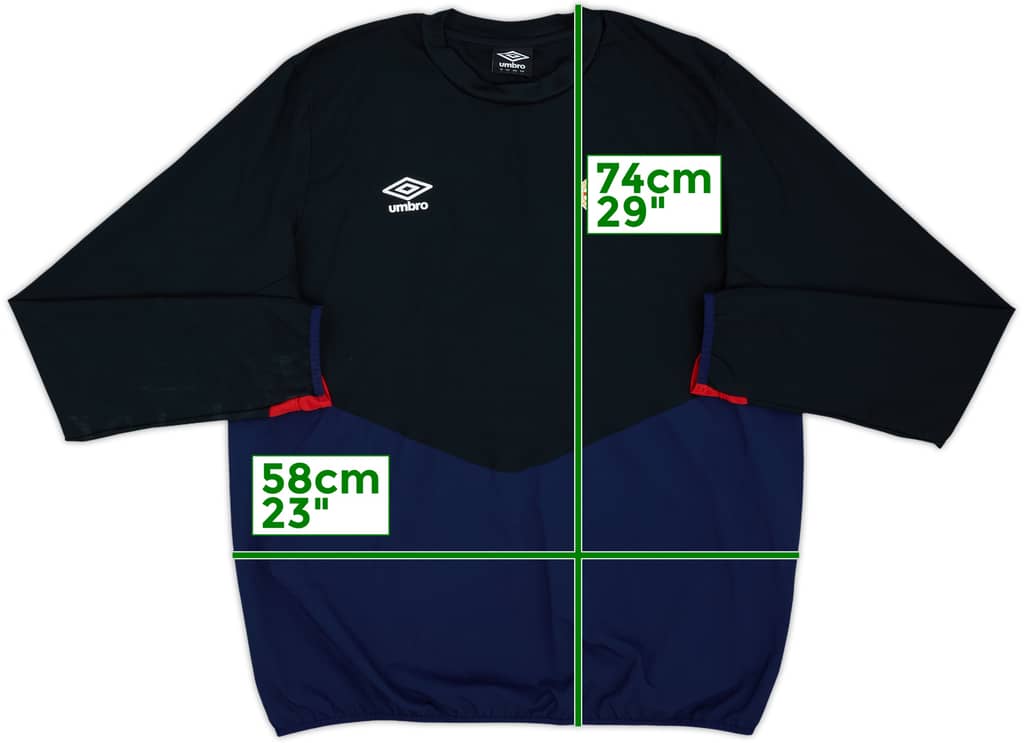 2015-16 PSV Umbro Sweat Top - 8/10 - (XL)