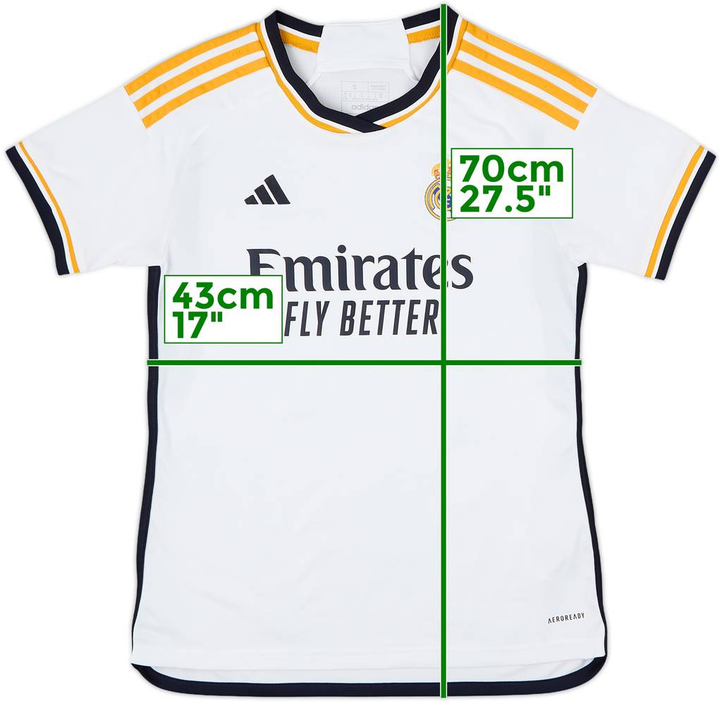 2023-24 Real Madrid Home Shirt - 7/10 - (Women's S)