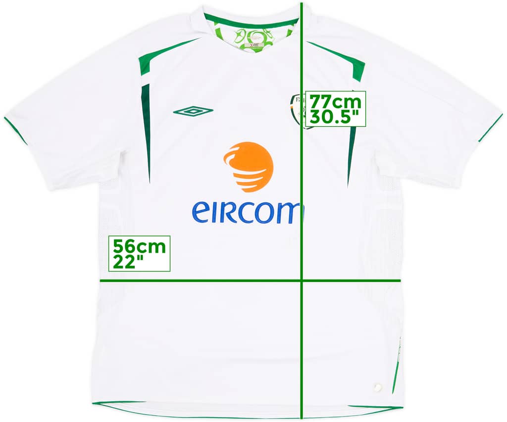 2005-07 Ireland Away Shirt - 5/10 - (XL)