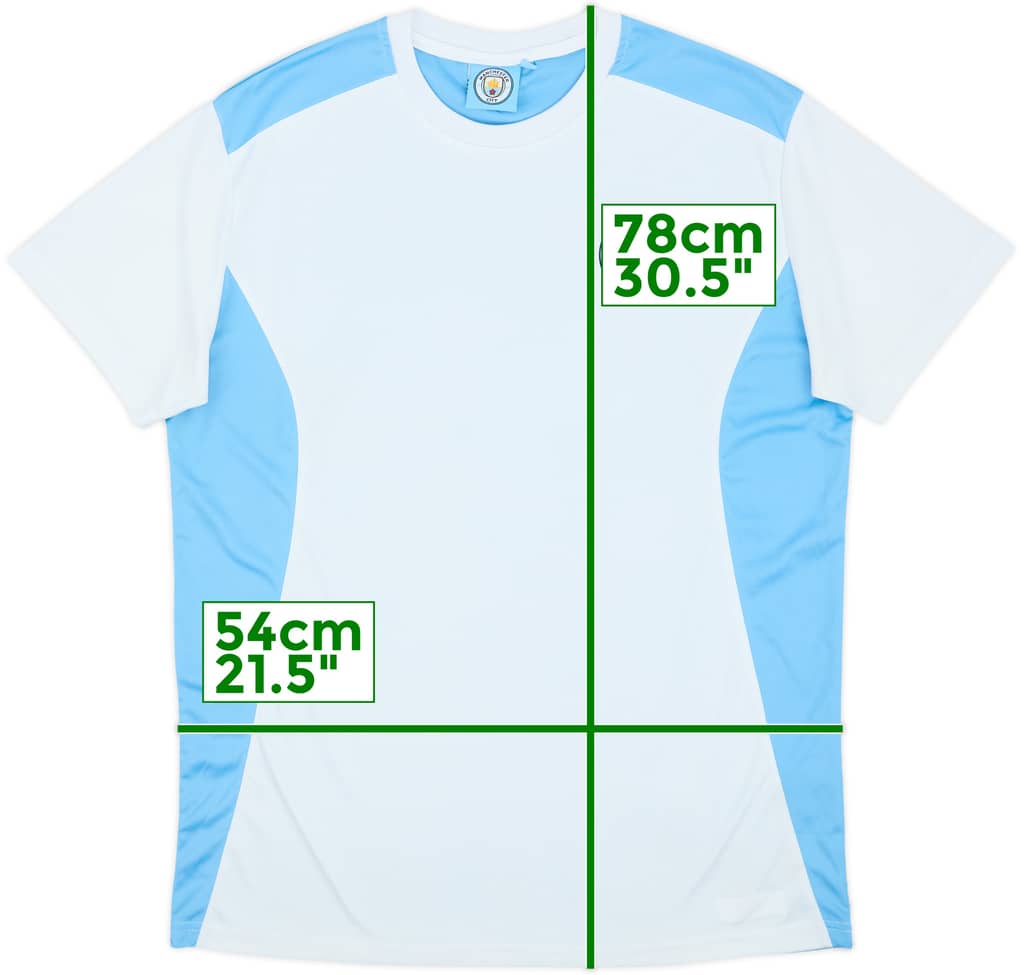2020-21 Manchester City Training Shirt - 7/10 - (L)