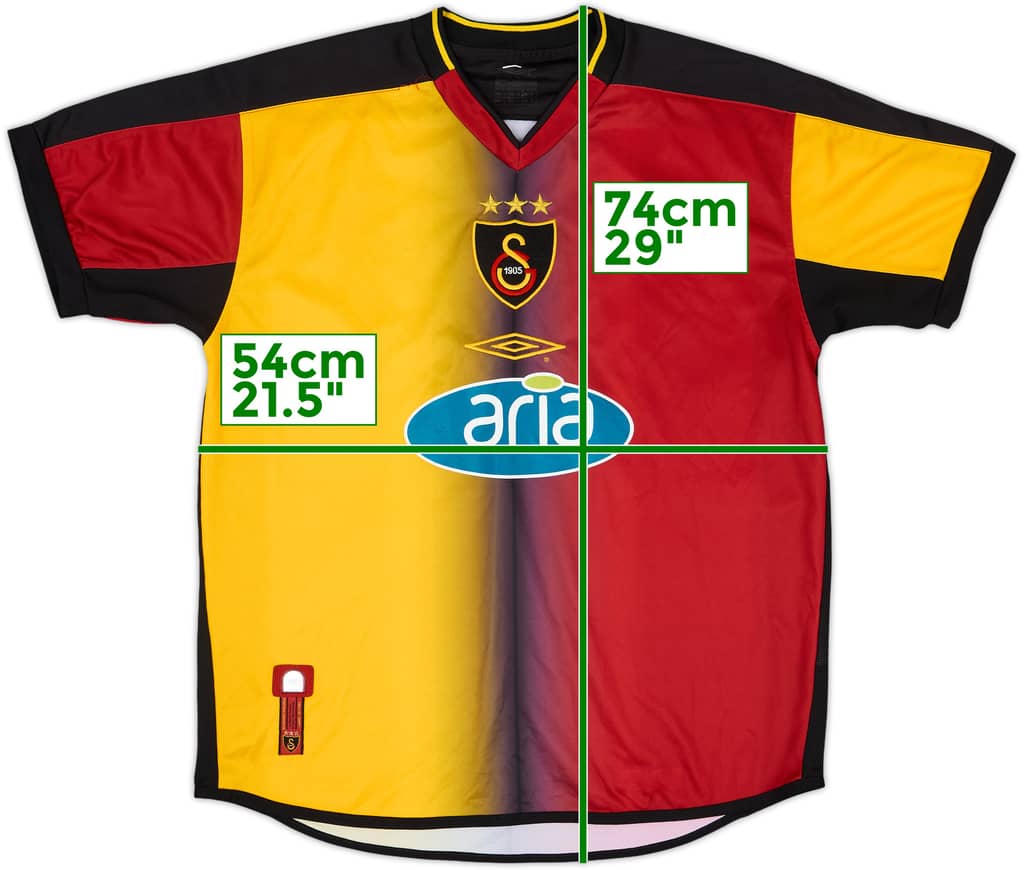 2003-04 Galatasaray Camiseta Local - 8/10 - (M)