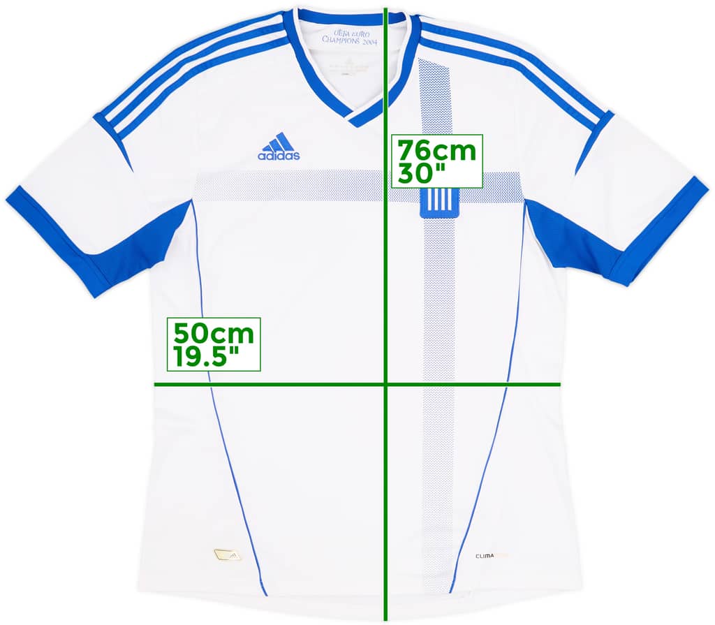 2012-13 Greece Home Shirt - 7/10 - (L)