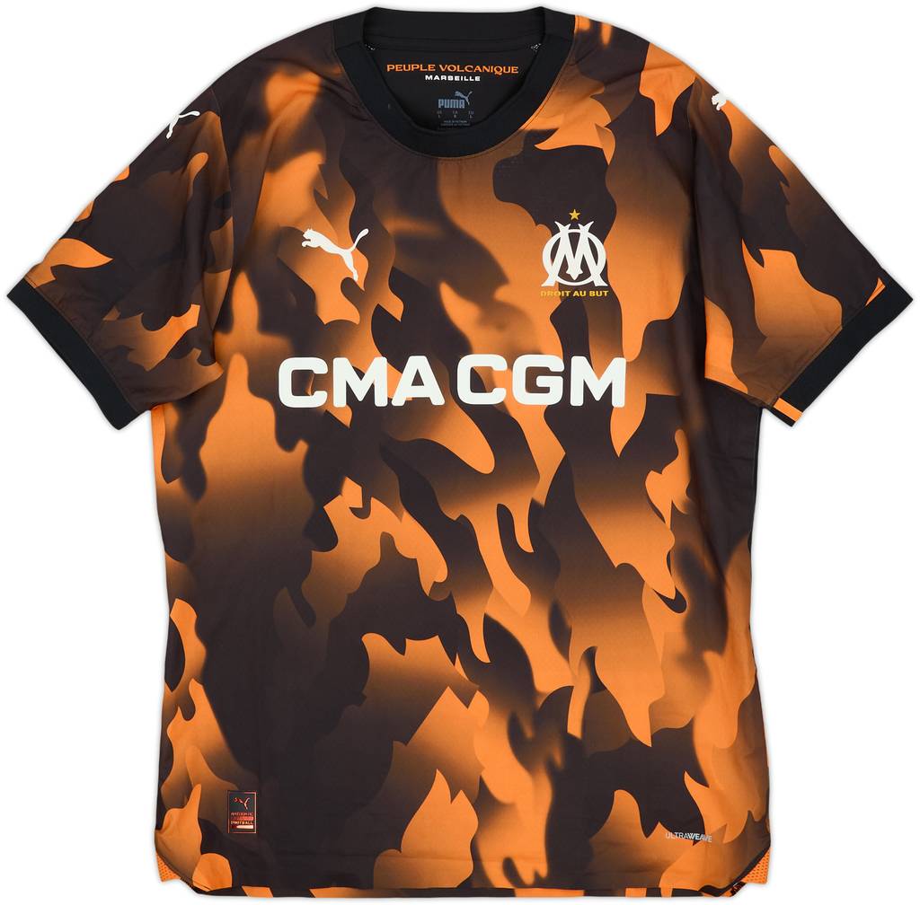 2023-24 Olympique Marseille Authentic Third Shirt - 10/10 - (L)