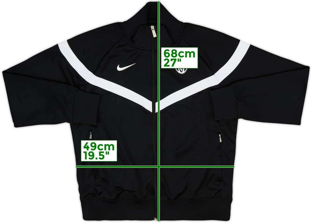 2009-10 Juventus Nike Track Jacket - 8/10 - (M)