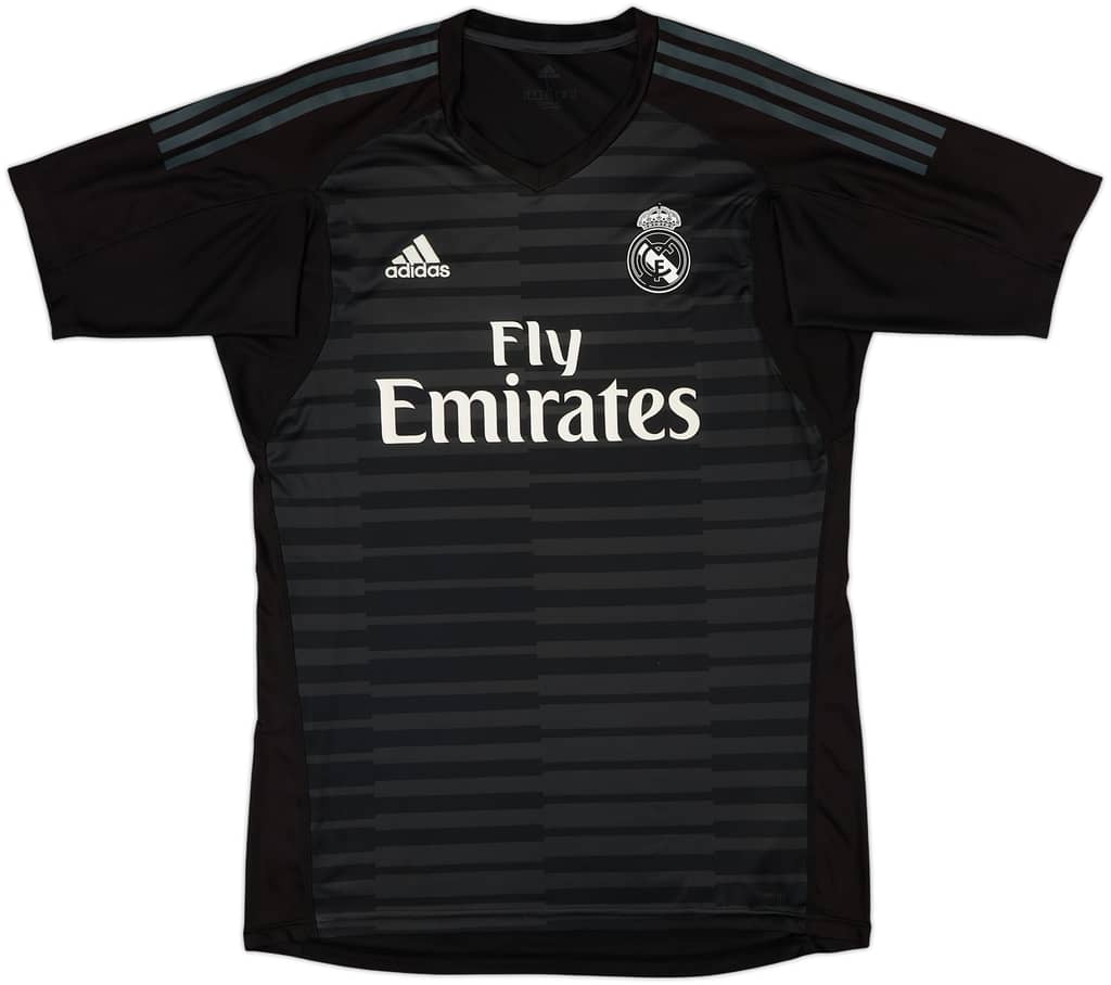 2018-19 Real Madrid GK S/S Shirt - 7/10 - (L)