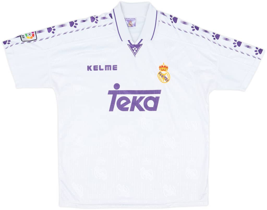 1994-96 Real Madrid Home Shirt - 7/10 - (S)