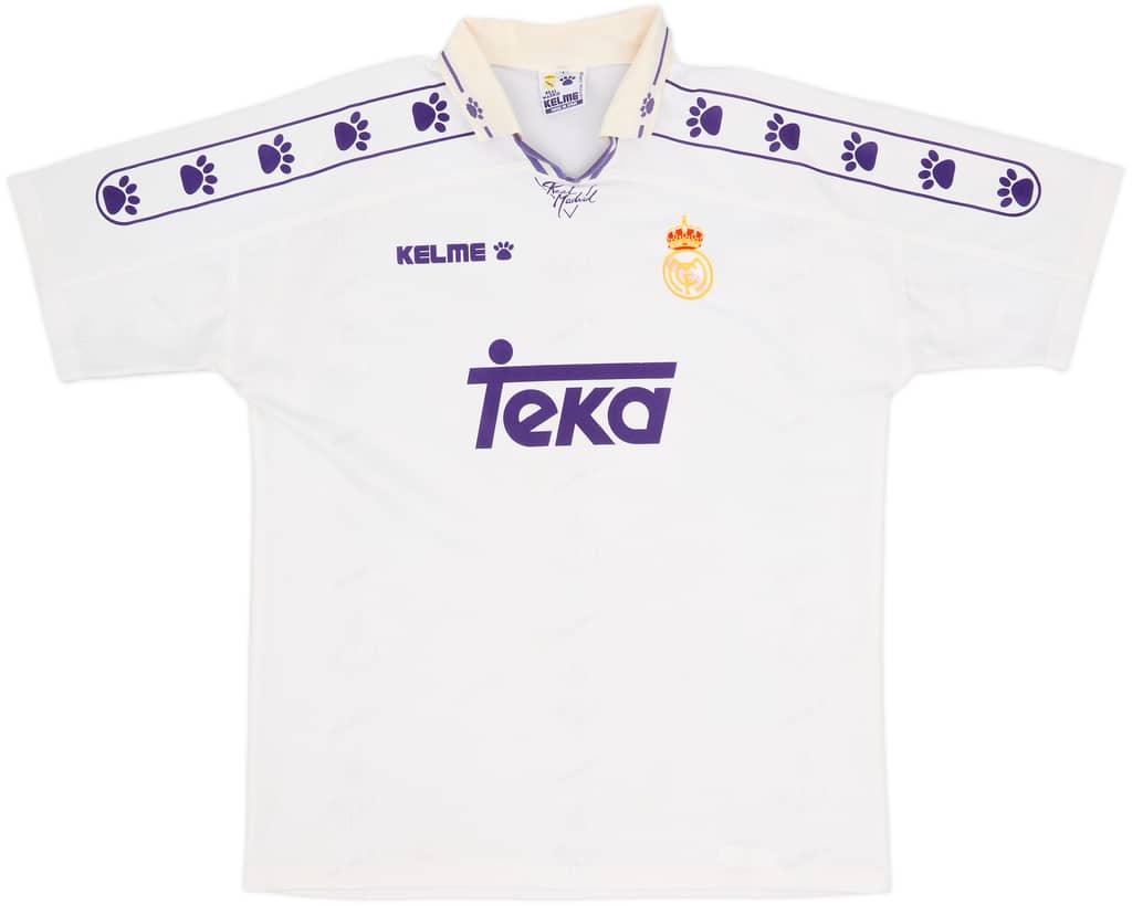 1996-97 Real Madrid Home Shirt - 6/10 - (L)