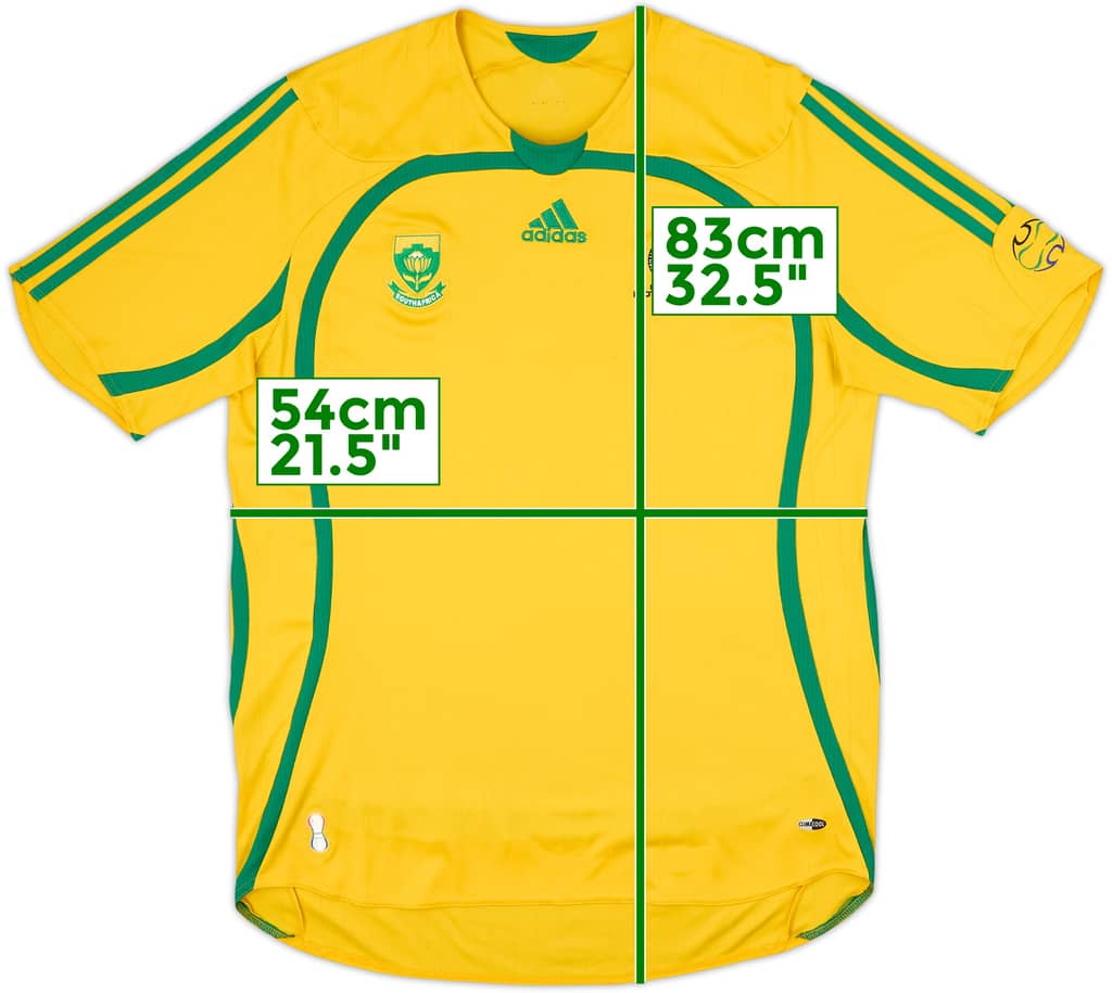 2006-09 South Africa Home Shirt - 7/10 - (L)