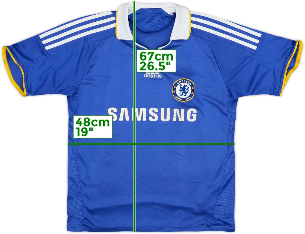 2008-09 Chelsea Home Shirt - 5/10 - (XL.Boys)