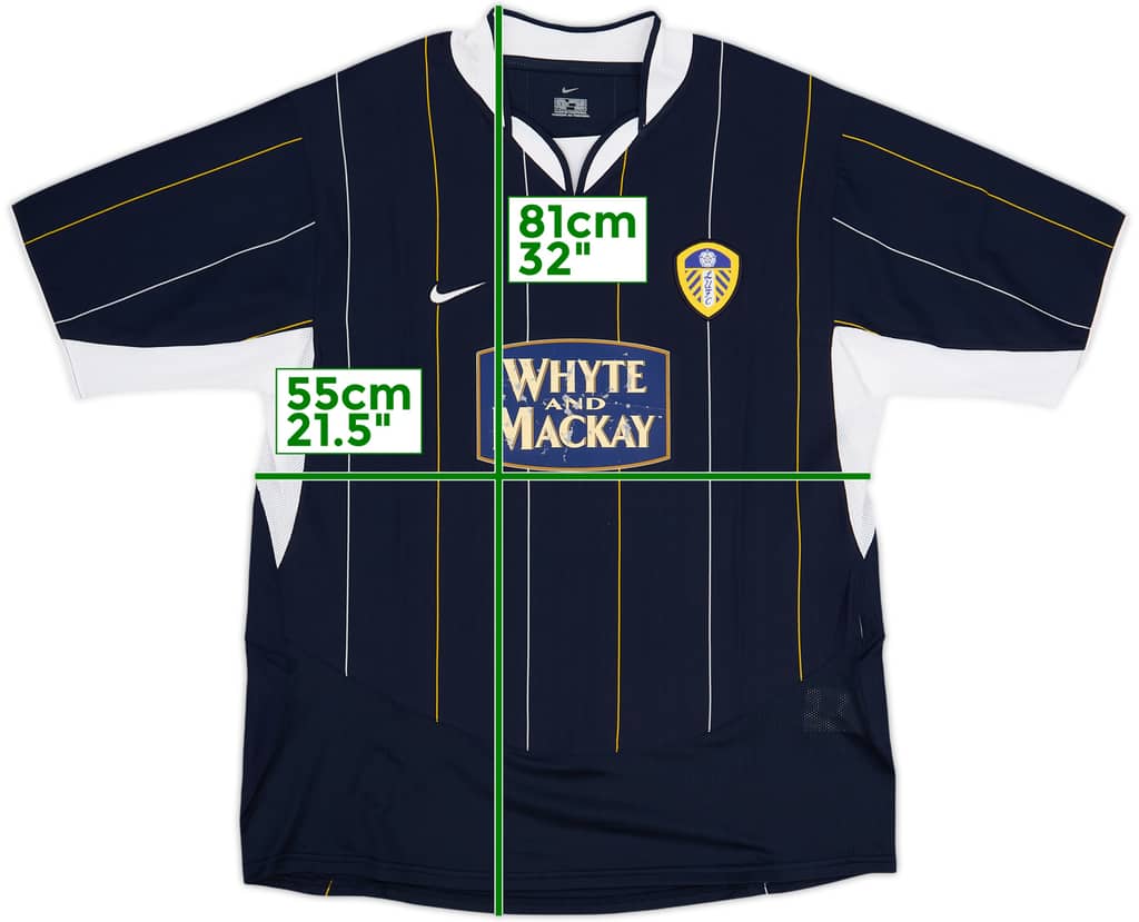 Camiseta de visitante del Leeds United 2003-04 - 5/10 - (L)