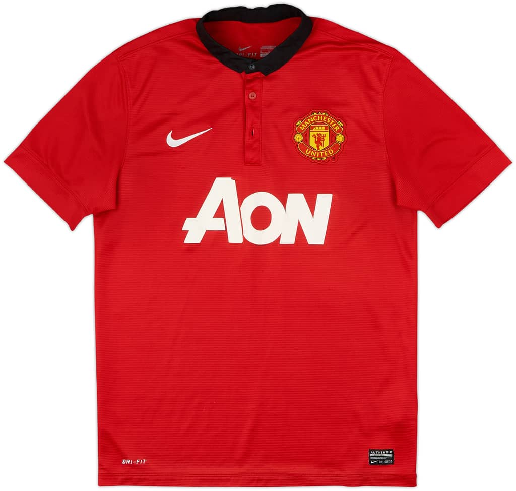 2013-14 Manchester United Home Shirt - 5/10 - (M)