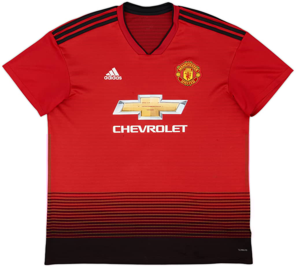 2018-19 Manchester United Home Shirt - 5/10 - (XXL)