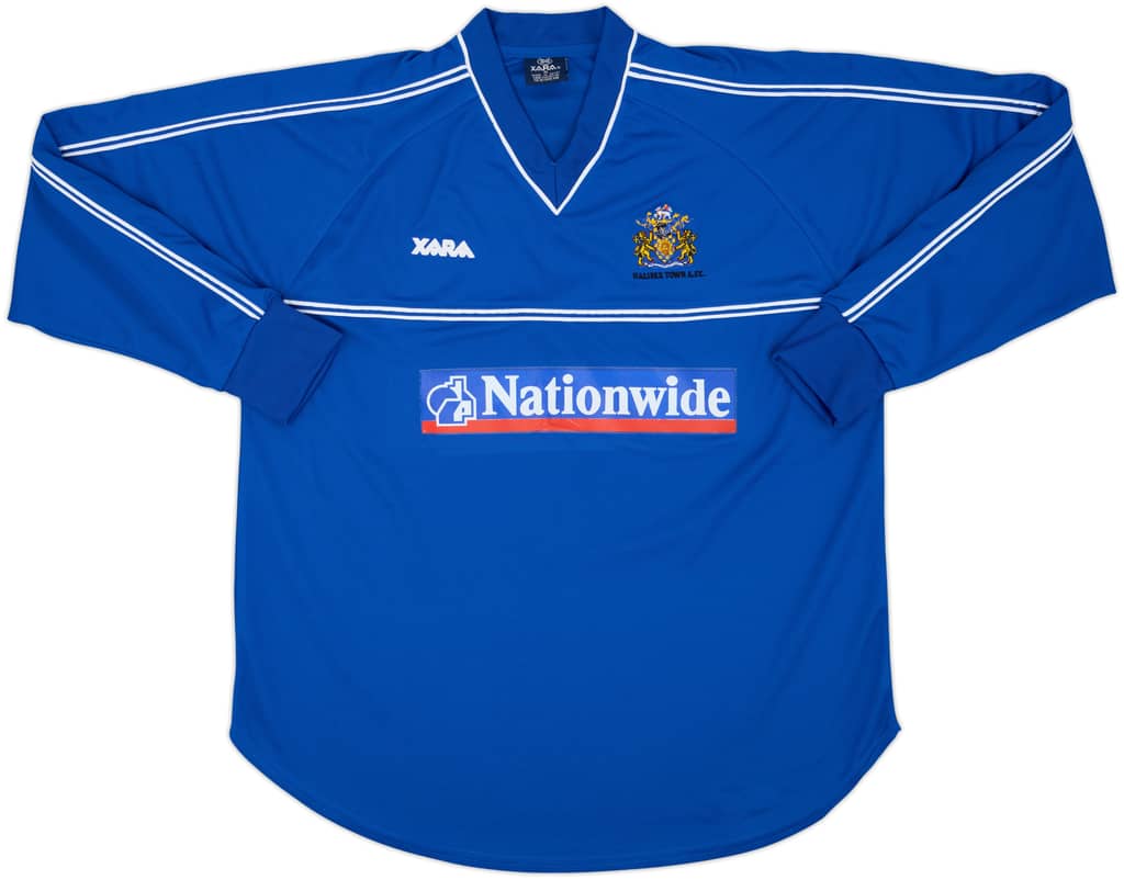 2001-02 Halifax Town Home L/S Shirt - 7/10 - (XL)