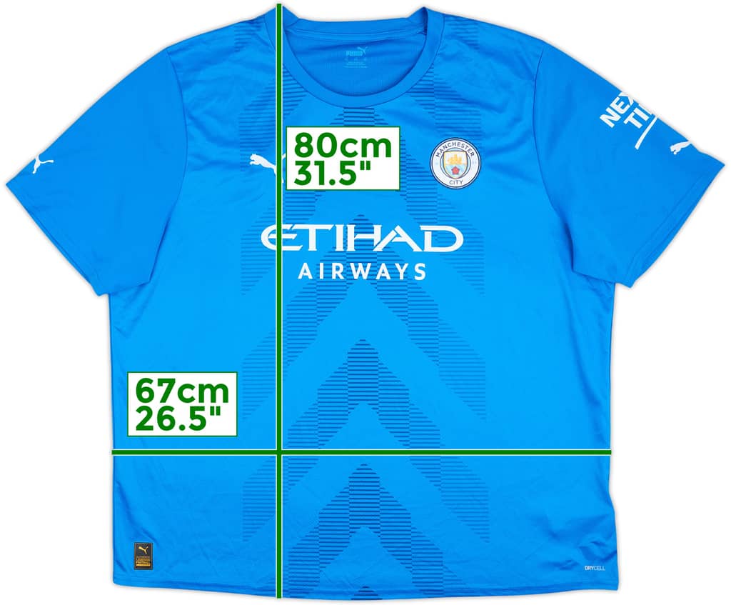2022-23 Manchester City S/S GK Shirt - 9/10 - (3XL)