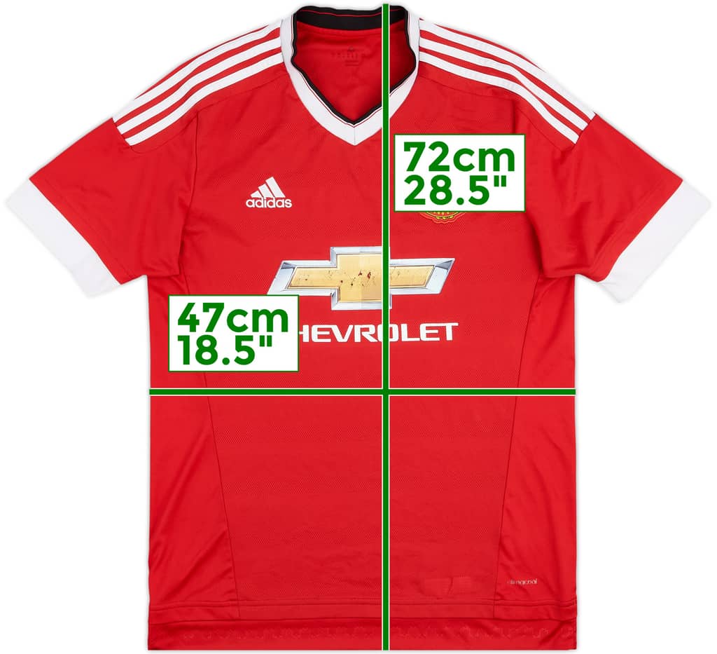 2015-16 Manchester United Home Shirt - 5/10 - (M)