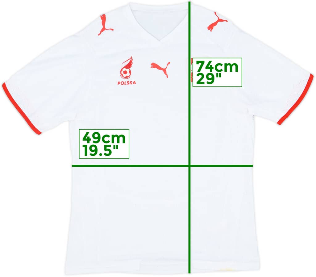 2008 Poland Home Shirt - 8/10 - (M)