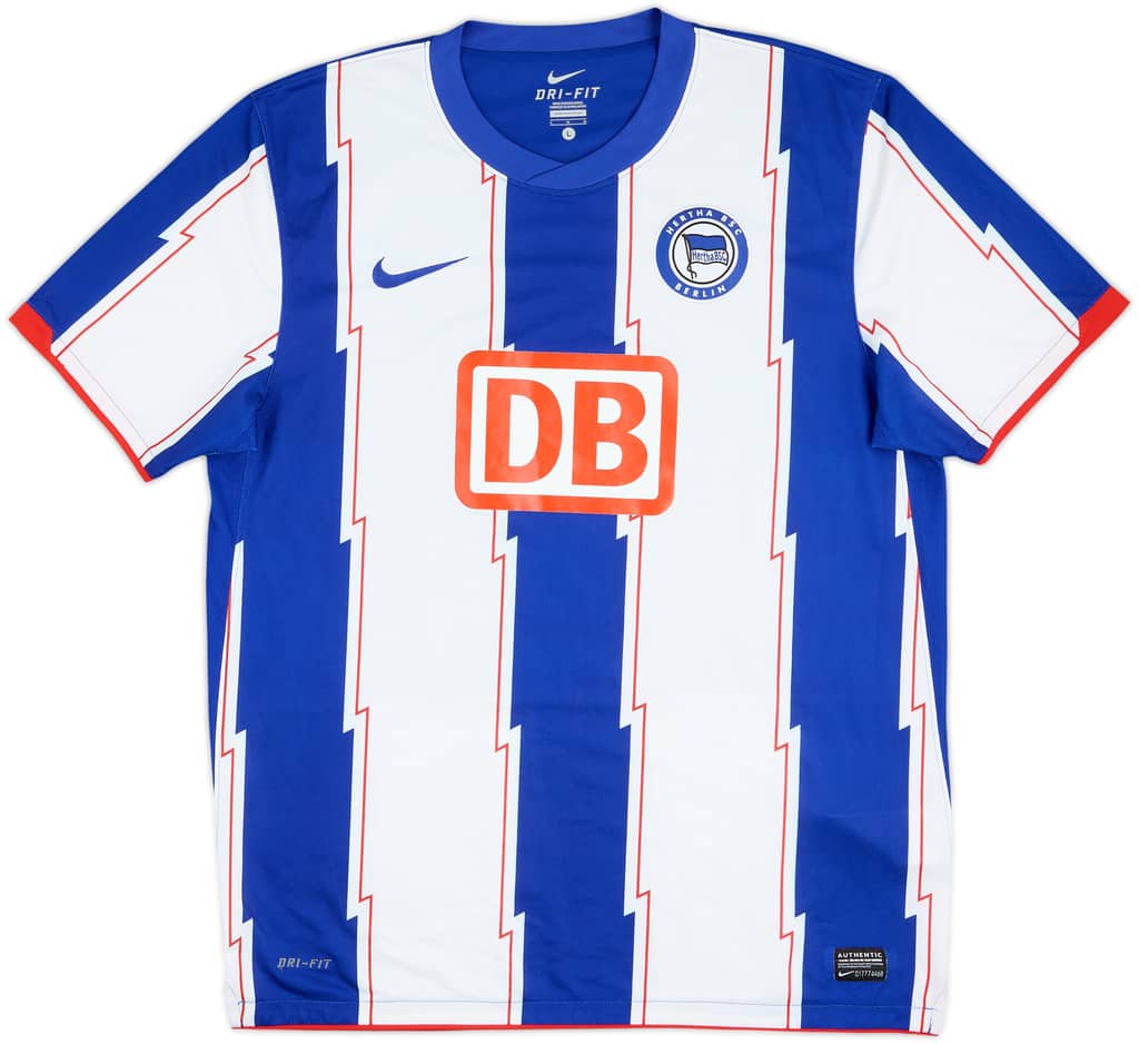 Camiseta de local del Hertha Berlin 2010-11 - 8/10 - (L)
