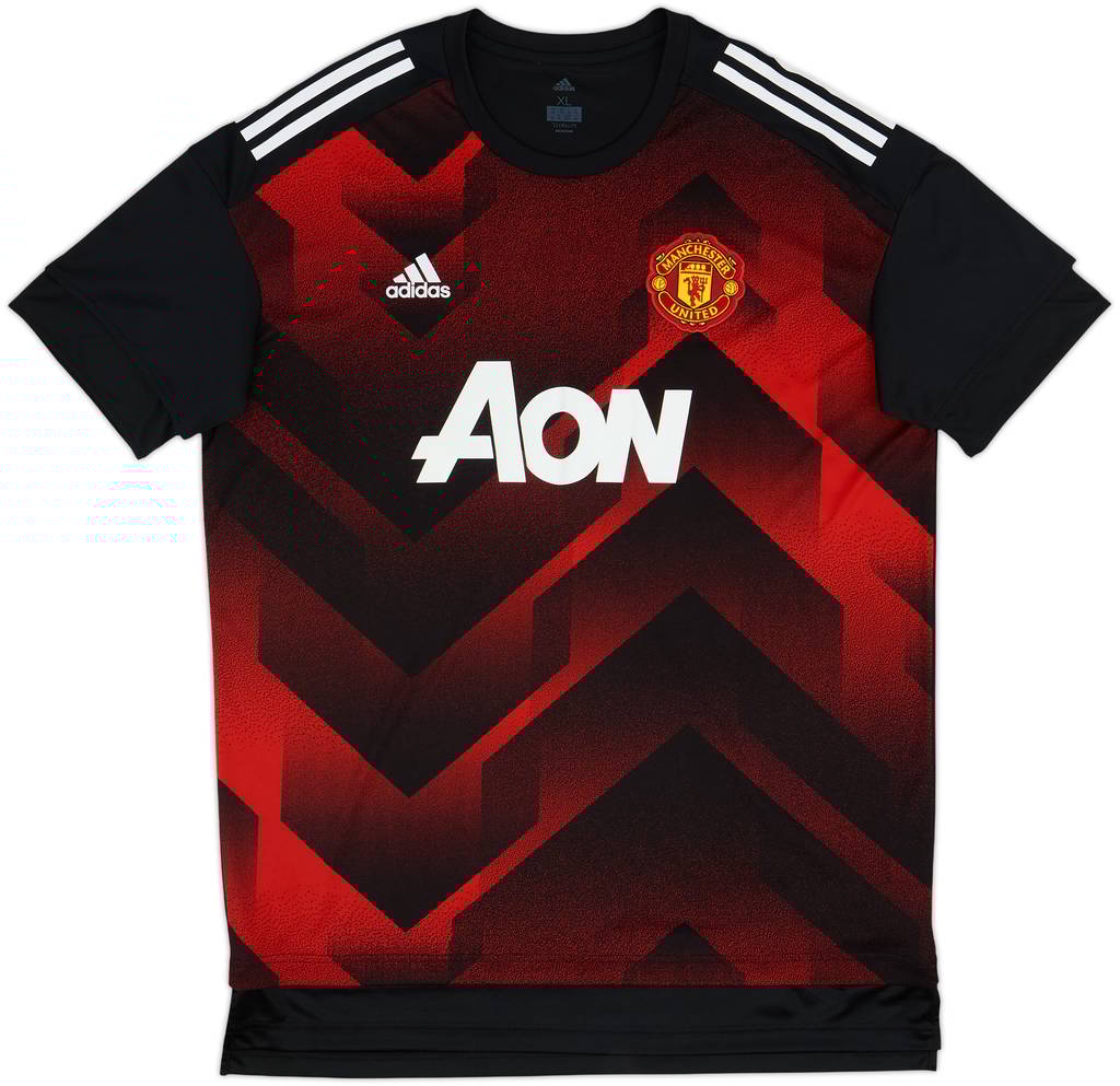 2017-18 Manchester United adidas Training Shirt - 10/10 - (XL)