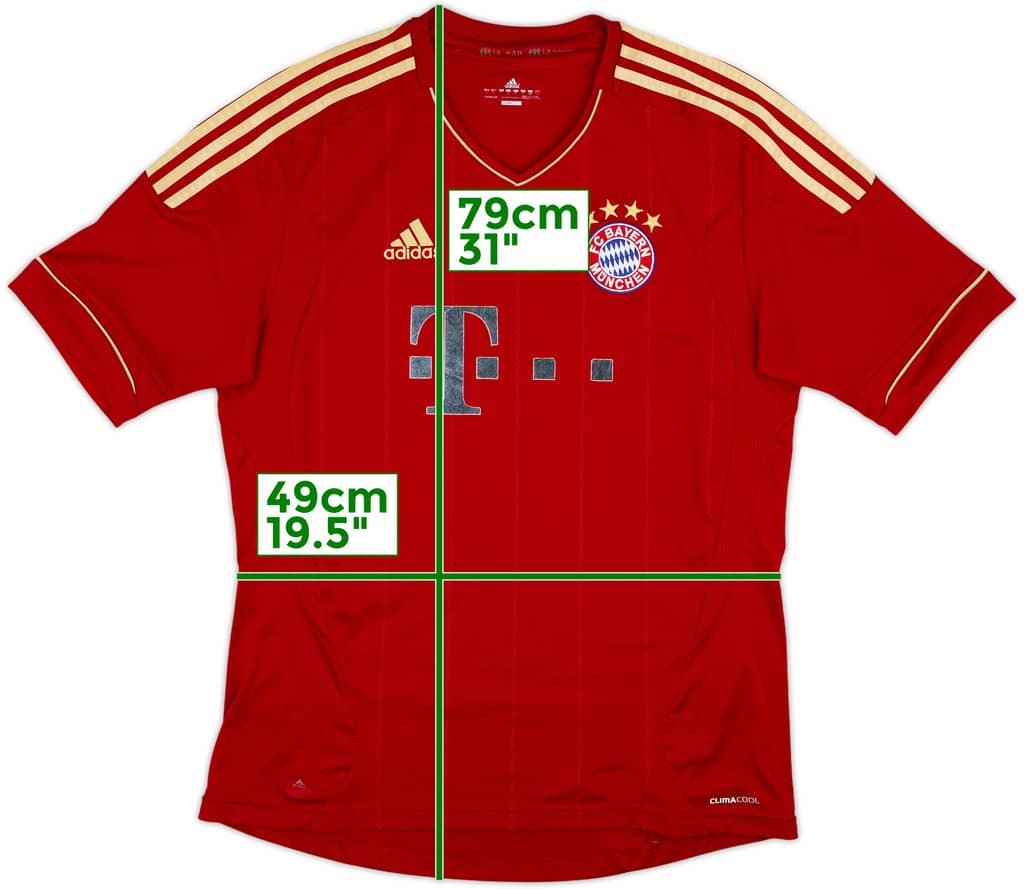 2011-13 Bayern Munich Home Shirt - 4/10 - (L)