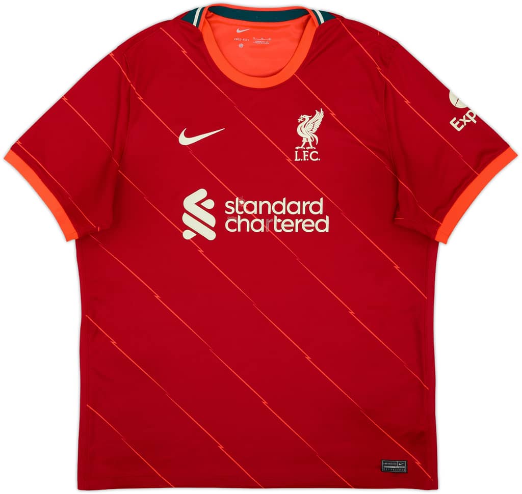 2021-22 Liverpool Camiseta Local - 4/10 - (XL)