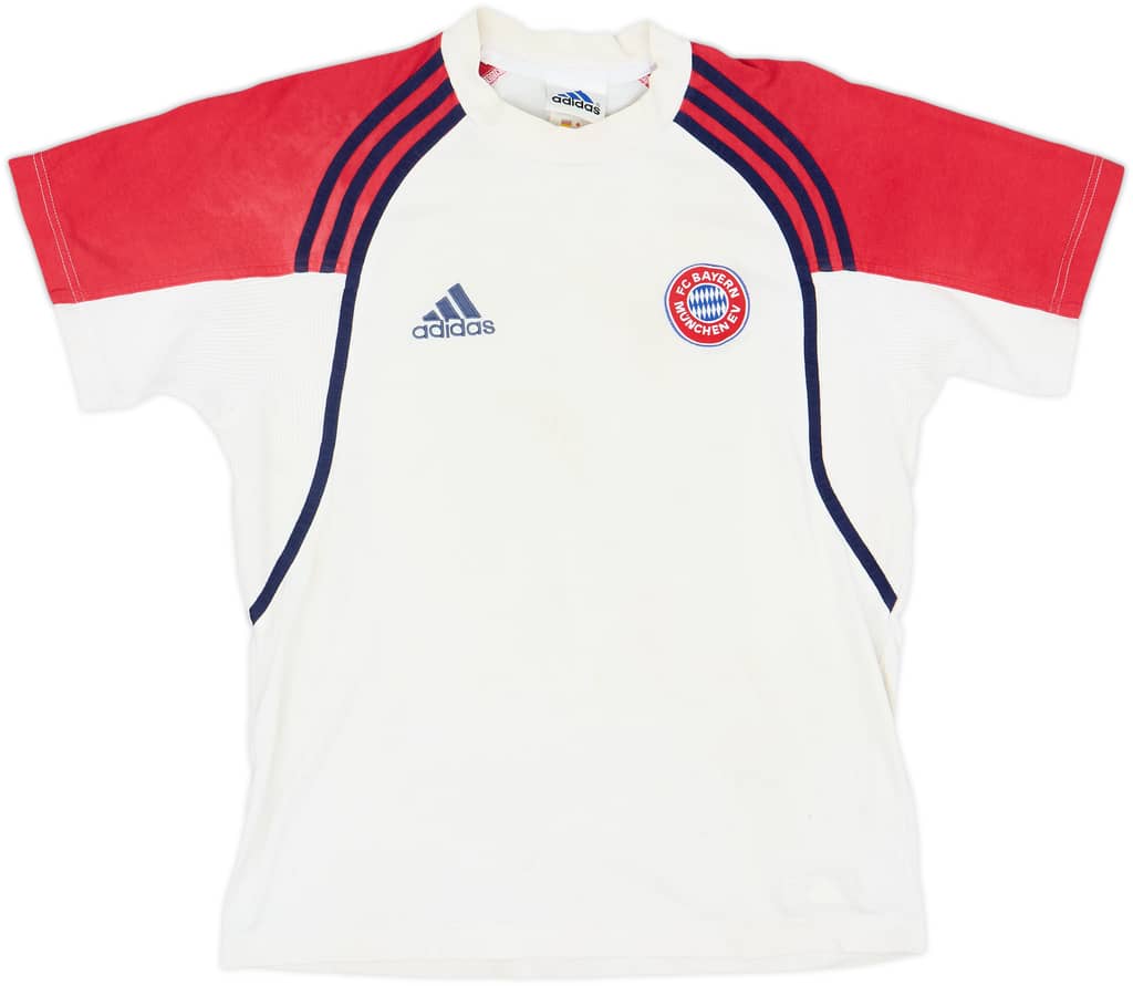 2000-01 Bayern adidas Cotton Tee - 5/10 - (L.Boys)
