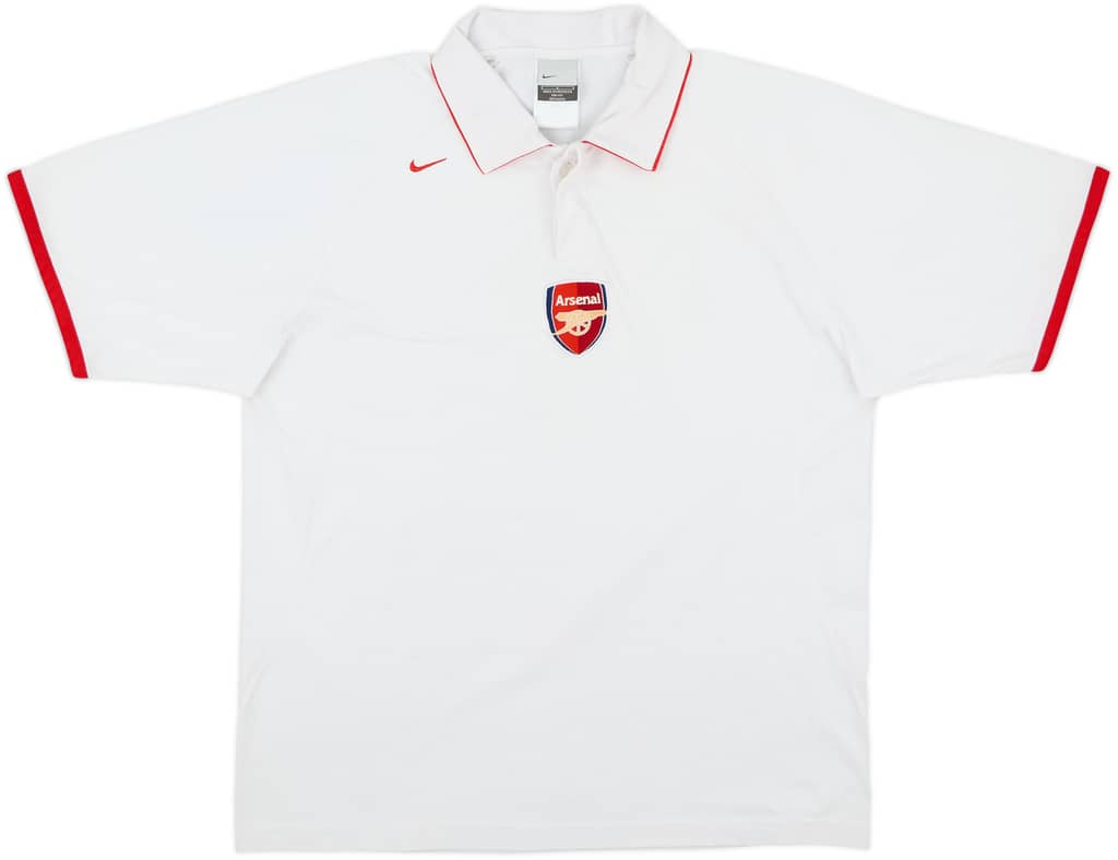 2002-03 Nike Template Polo Shirt (Arsenal) - 9/10 - (L)