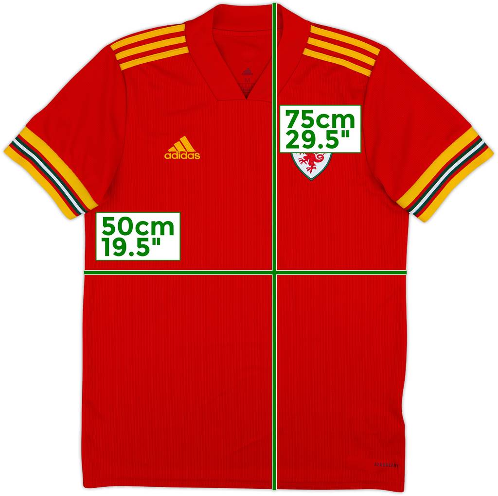 2020-21 Wales Home Shirt - 6/10 - (M)