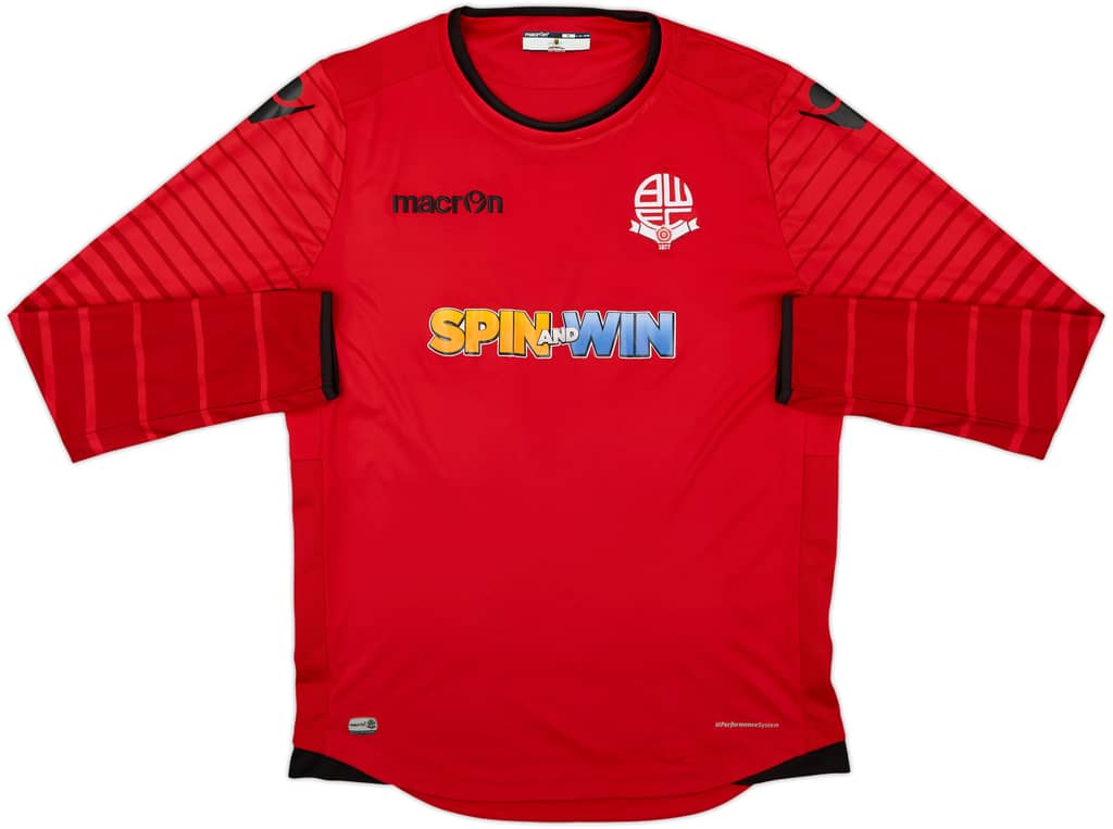 2016-17 Bolton GK Shirt - 9/10 - (XL)