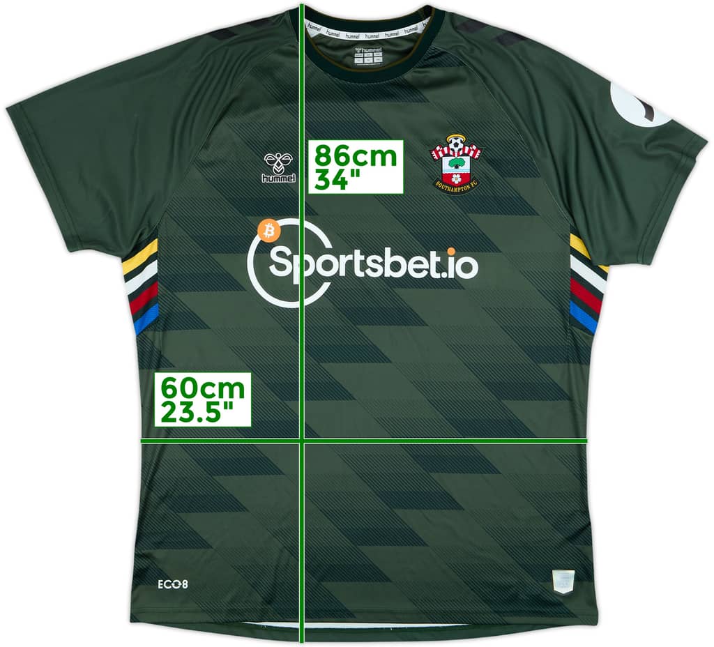 2022-23 Southampton Third Shirt - 5/10 - (3XL)